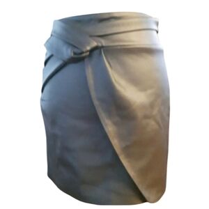 Size 2 black mini Skirt New GXF Collection NWT